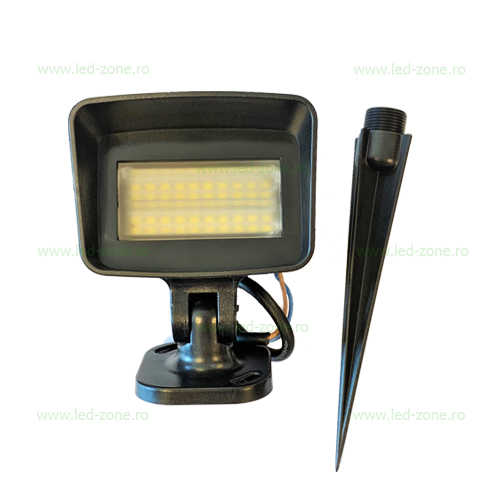 Spot LED Exterior 6W Dreptunghiular 5 stalp led gradina 6w lz8372 2