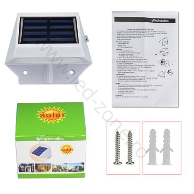 Lampa LED Exterior 4 DIP LED Solara Alb 5 lampa led exterior 4 dip led solara alb 4