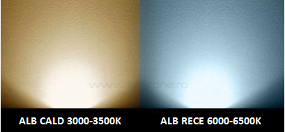 Plafoniera LED 13W Rotunda LZ75056 3 alb cald alb rece