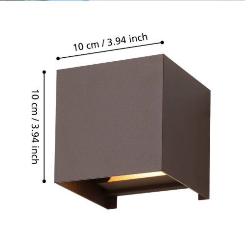 Aplică CALPINO 3 LED 2X2.8W IP54 901066 1 aplica calpino 3 led 2x2 8w ip54 901066 1