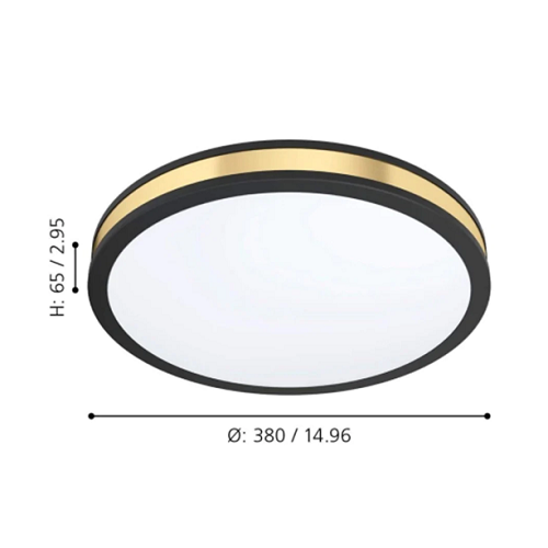 Plafoniera LED 24W Rotunda PESCAITO 4 plafoniera led 24w rotunda pescaito descriere