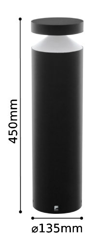 stalp gradina 11w 45cm melzo 3