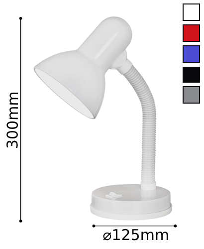 veioza led e27 basic 5