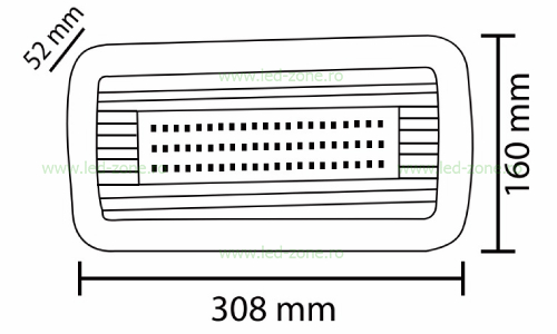 Indicator LED 8W Exit cu Autocolant KANU 7 indicator led 8w exit cu autocolant kanu 4