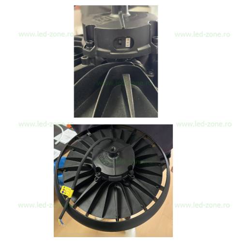 lampa led iluminat industrial 200w ufo cct myra 7