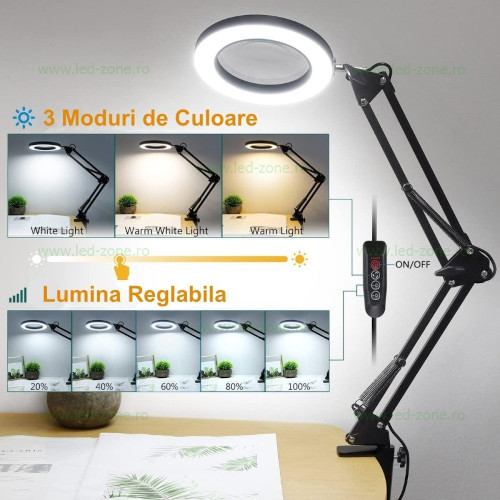 Lupa cu Lumina LED MG-1092 9 lupa cu lumina led mg 1092 5