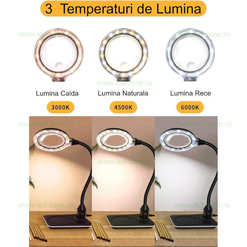 Lupa cu Lumina LED MG-HYZ-110 8 lupa cu lumina led mg hyz 110 3
