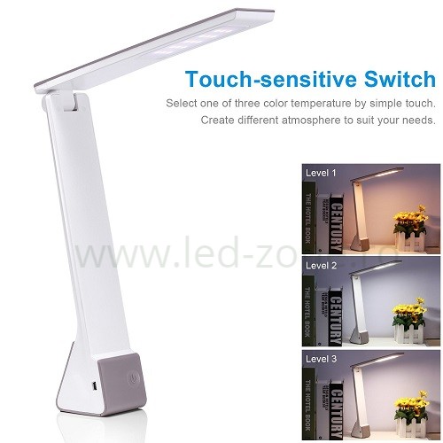 Lampa Birou LED Slim 1.8W 3 Functii LA SECA 6 lampa birou slim 4w touch 3 functii 7