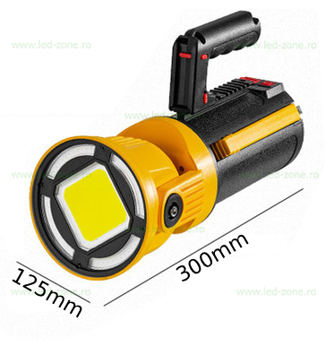 lanterna led de mana si trepied 8