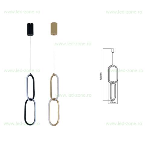 Lustra LED 12W 1 Pendul SANTANA 5 lustra led 12w 1 pendul santana 7