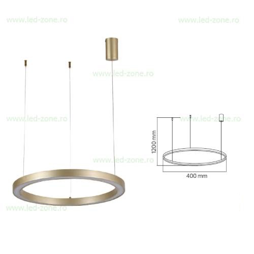 lustra led 36w grande 4