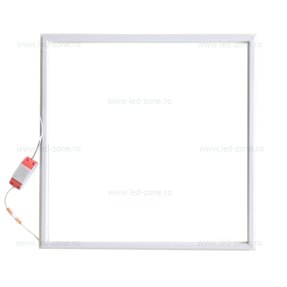 panou led 48w 60x60cm alb contur 1