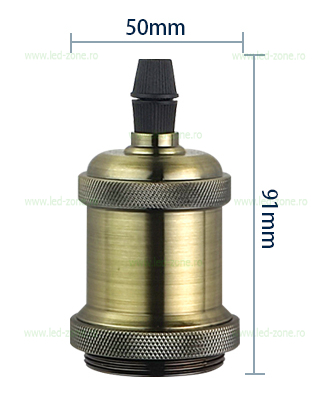 Pendul Soclu E27 Vintage Diverse Culori LZ01 5 pendul soclu e27 vintage diverse culori lz01 p5