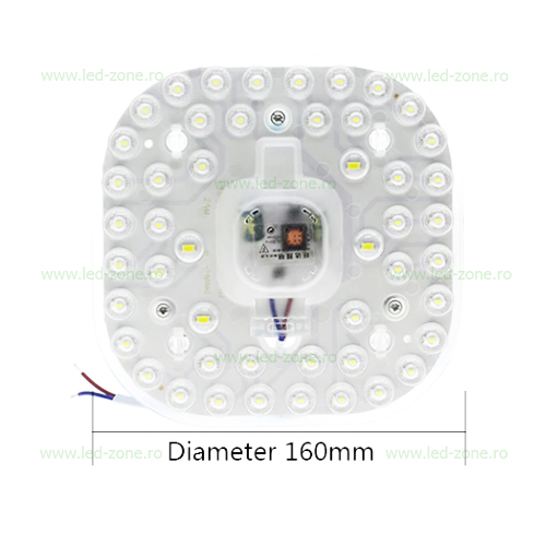 Kit LED Plafoniera 24W Patrat SMD2835 3 kit led plafoniera 24w patrat smd2835 1