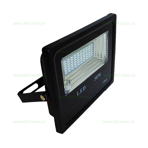 proiector led 30w slim smd rgb telecomanda 1