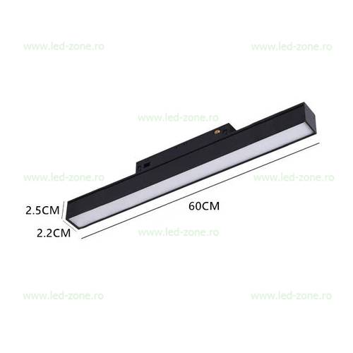 Spot LED Magnetic 24W Liniar Mat 8 spot led magazin magnetic 24w liniar mat 2