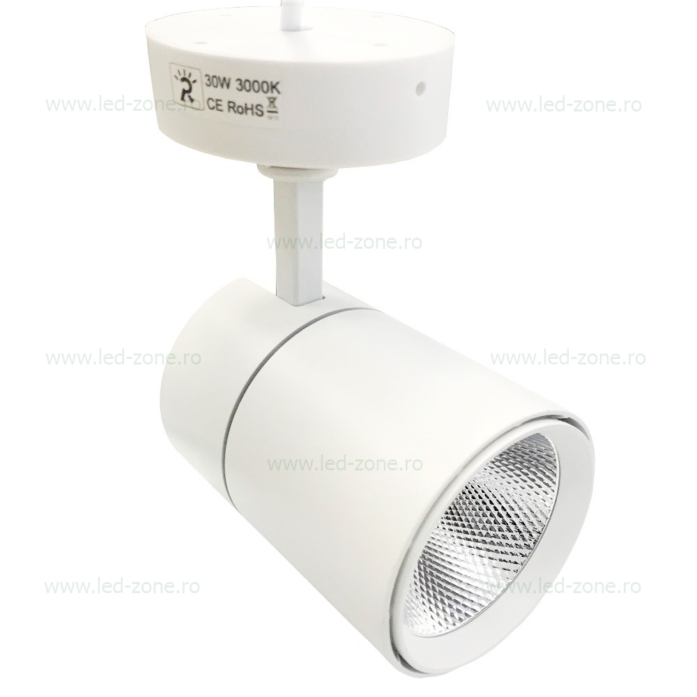 spot led magazin aplicat 30w cob alb 1