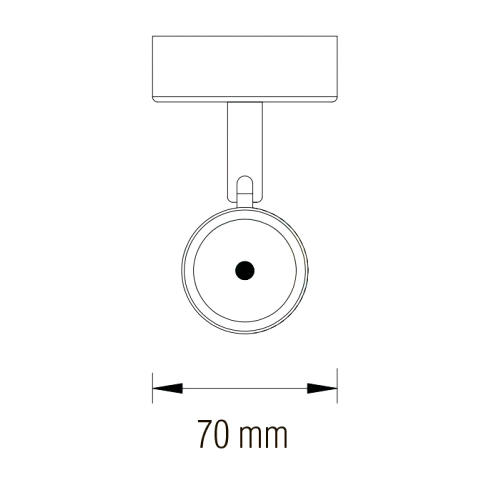 Spot LED Aplicat 8W COB Mobil TOKYO 6 spot led magazin aplicat 8w cob diverse culori 4