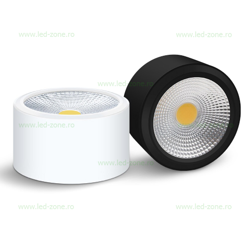 Spot LED 7W COB Rotund Aplicat LZ3006 6 spot led 7w cob rotund aplicat 5