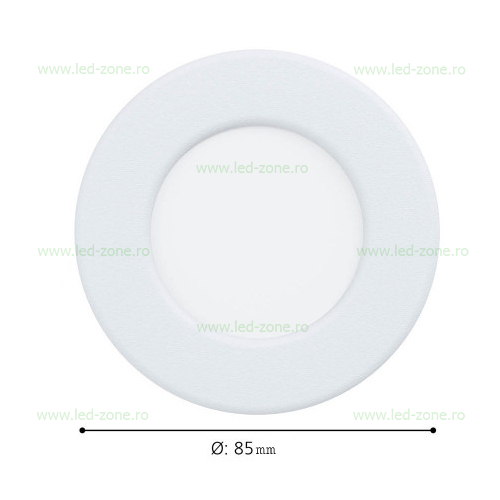 Spot LED 3W Rotund Alb FUEVA 6 spot led 3w ip20 alb fueva 3