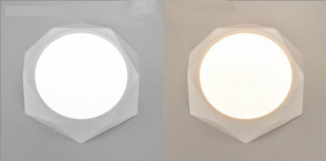 Plafoniera LED 18W Alb Aplicat Diamond 3 spot led 18w alb aplicat diamond descriere