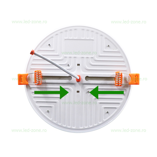 Spot LED 18W Rotund Mat Frameless Cleme Ajustabile 6 spot led 6w 18w 24w 36w rotund mat frameless ajustabil 1