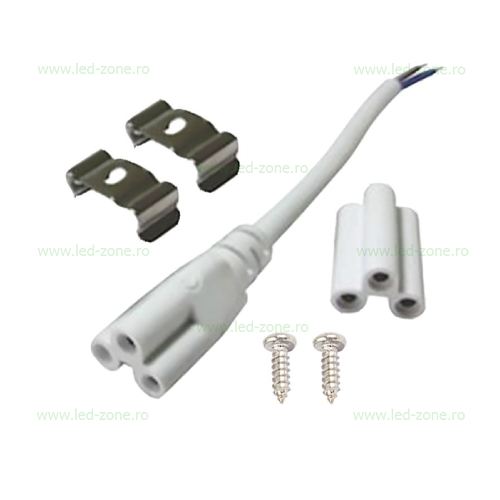 Tub LED T5 14W 90cm Mat Suport Inclus 3 accesorii tub t5
