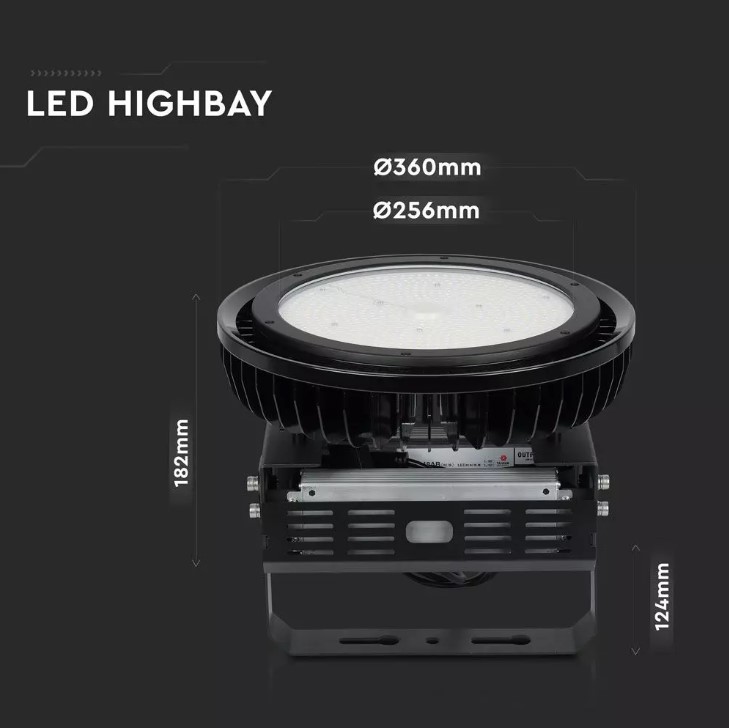 Lampa LED Industriala 500W UFO Premium 60000Lm Driver Meanwell 1 lampa led industriala 500w ufo premium 60000lm driver meanwell 6